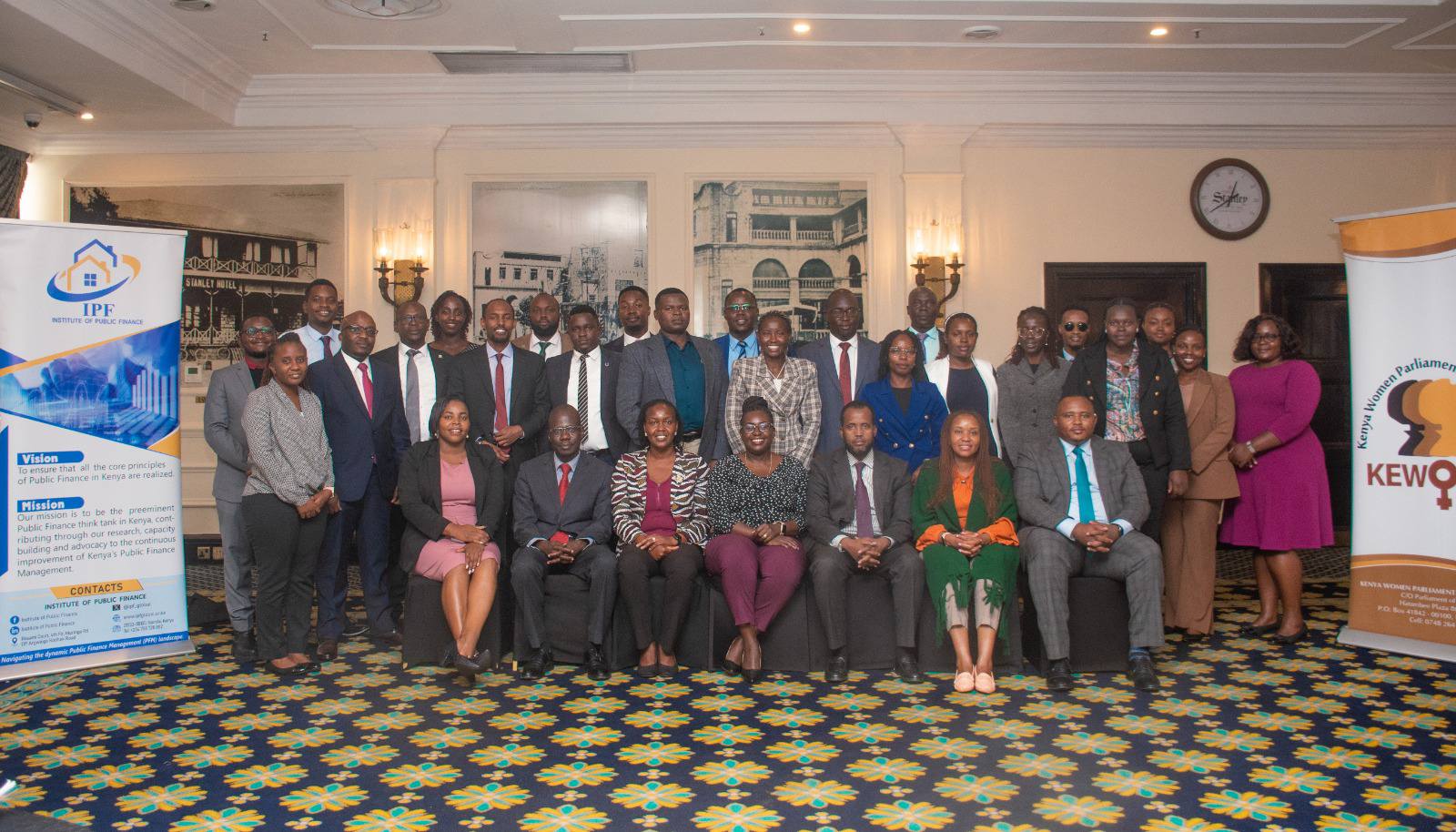 KEWOPA and IPF hold strategic meeting with parliamentary staff to strengthen gender and health advocacy