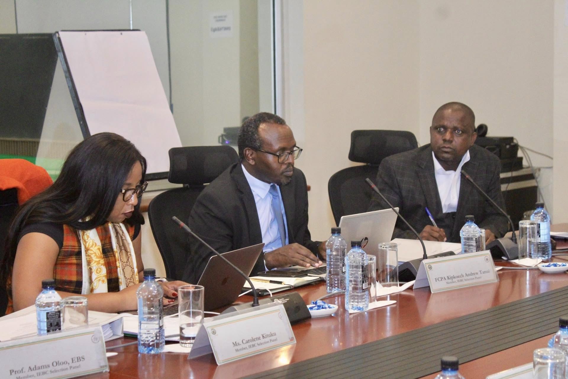 IEBC Selection Panel to start interviews for shortlisted applicants for positions Chairperson and members