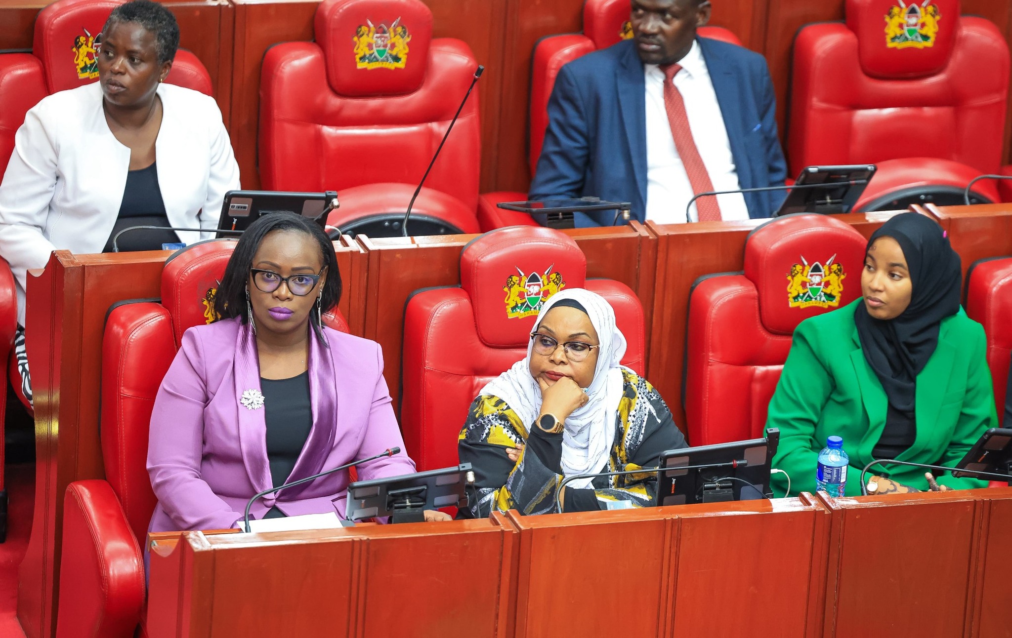 IN PICTURES | Members of the National Assembly during today's plenary sitting.