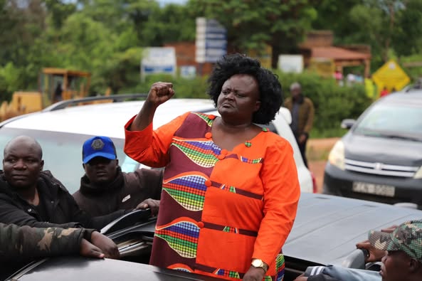  In a final farewell, Members of Parliament escorted the late Hon. Ong'ondo Were through the streets of Homa Bay County.