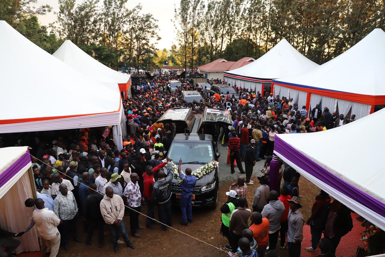 MPs lead Kasipul constituents in mourning Hon. Charles Ong'ondo Were