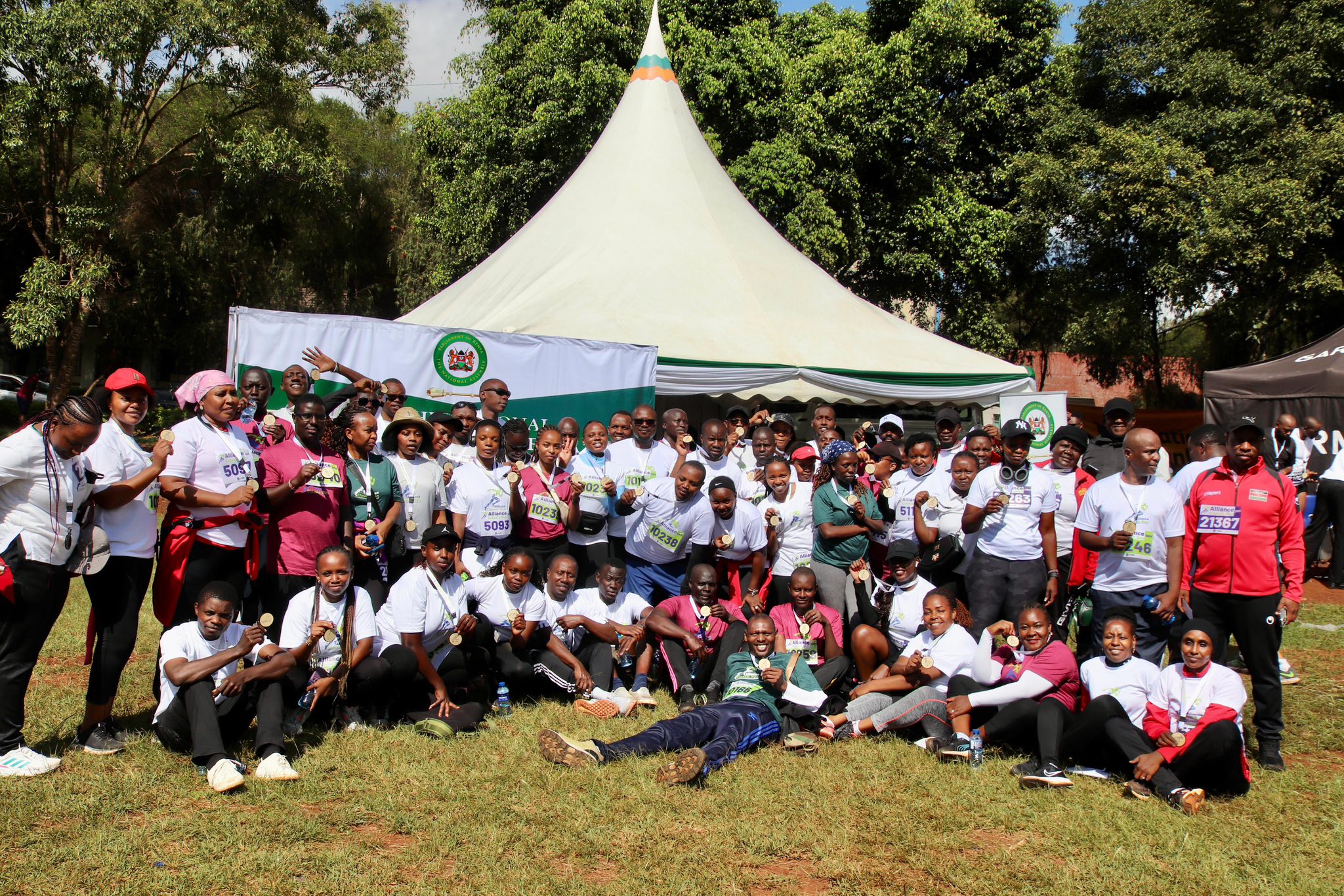 Educating the needy: National Assembly staff participate in the 2025 alliance classic run