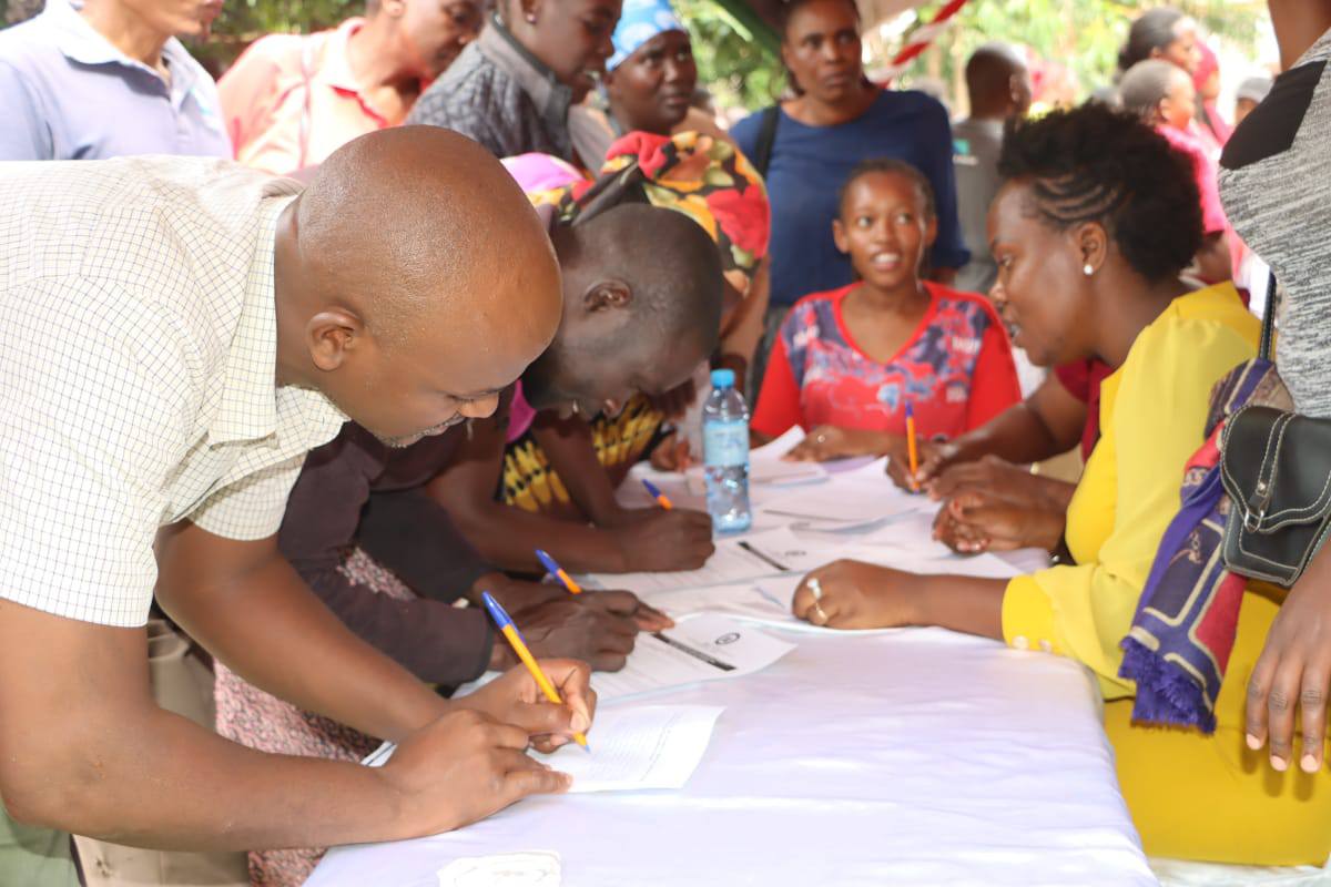 The Kasarani National Government - Constituency Development Fund (NG-CDF) office, in Nairobi County was a bee-hive activities as area residents flocked the venue for the Public Hearings on the Constitution of Kenya (Amendment) Bill, 2025.