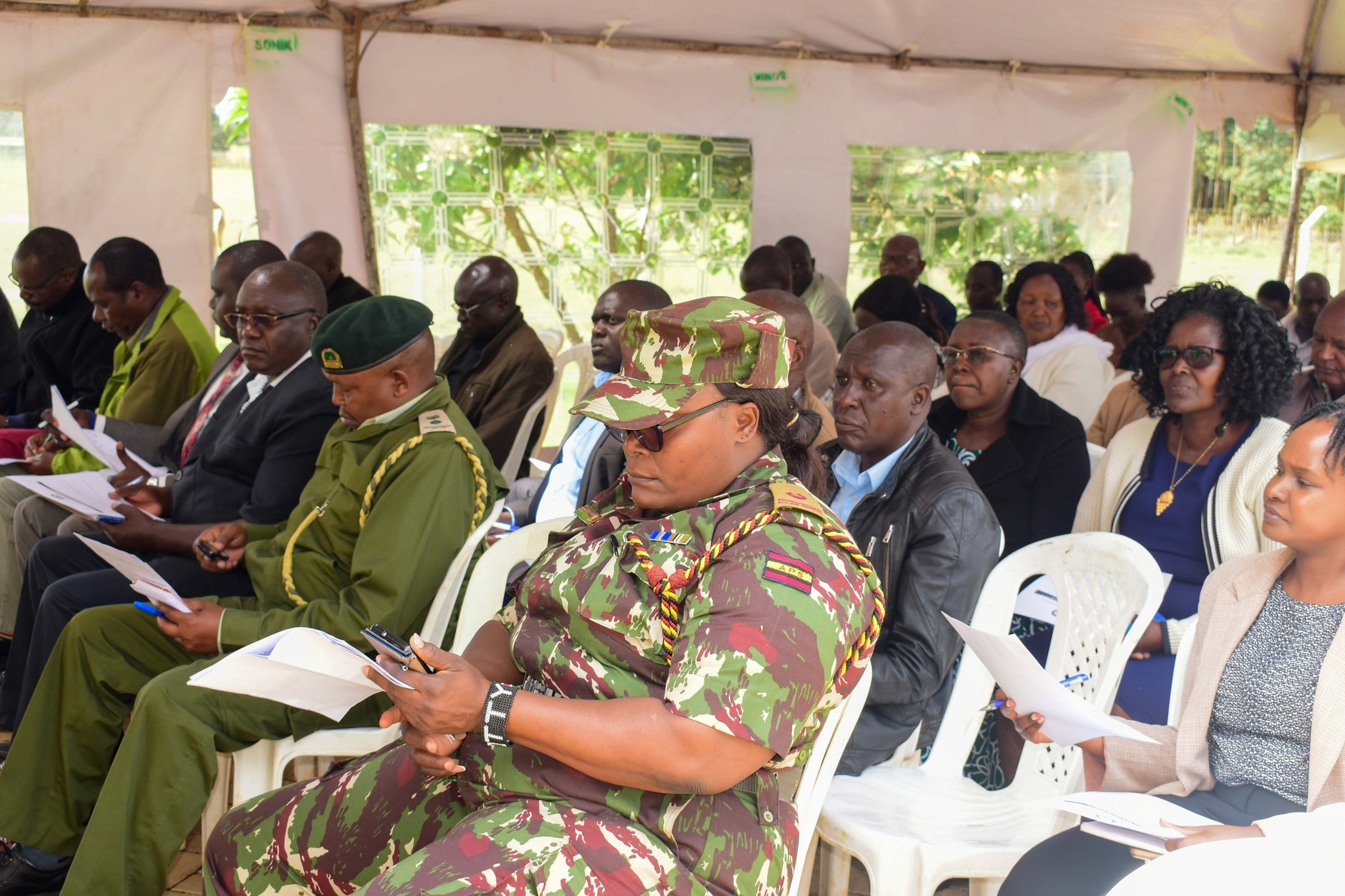 Constituents of Kapseret turned up in large numbers to take part in Public Hearings on the Constitution of Kenya (Amendment) Bill, 2025.