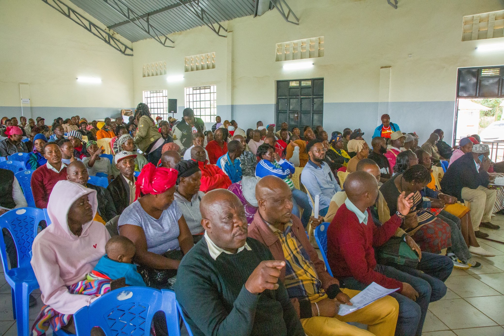 Kajiado North, Kajiado County. Constituents of Kajiado North turned up in large numbers to take part in Public Hearings on the Constitution of Kenya (Amendment) Bill, 2025.