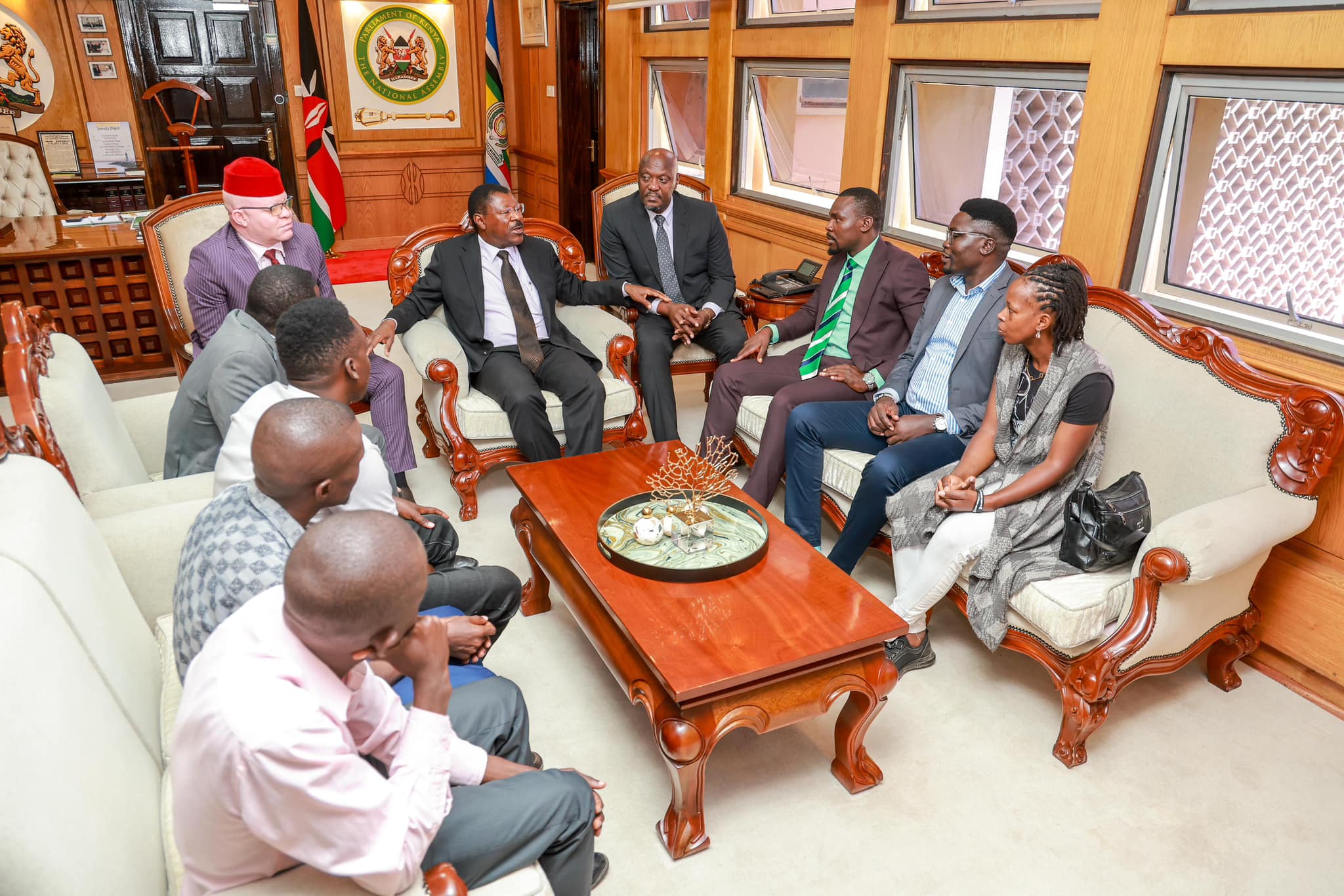 National Assembly to intervene in UHC workers' grievances, Speaker Wetang'ula assures Union