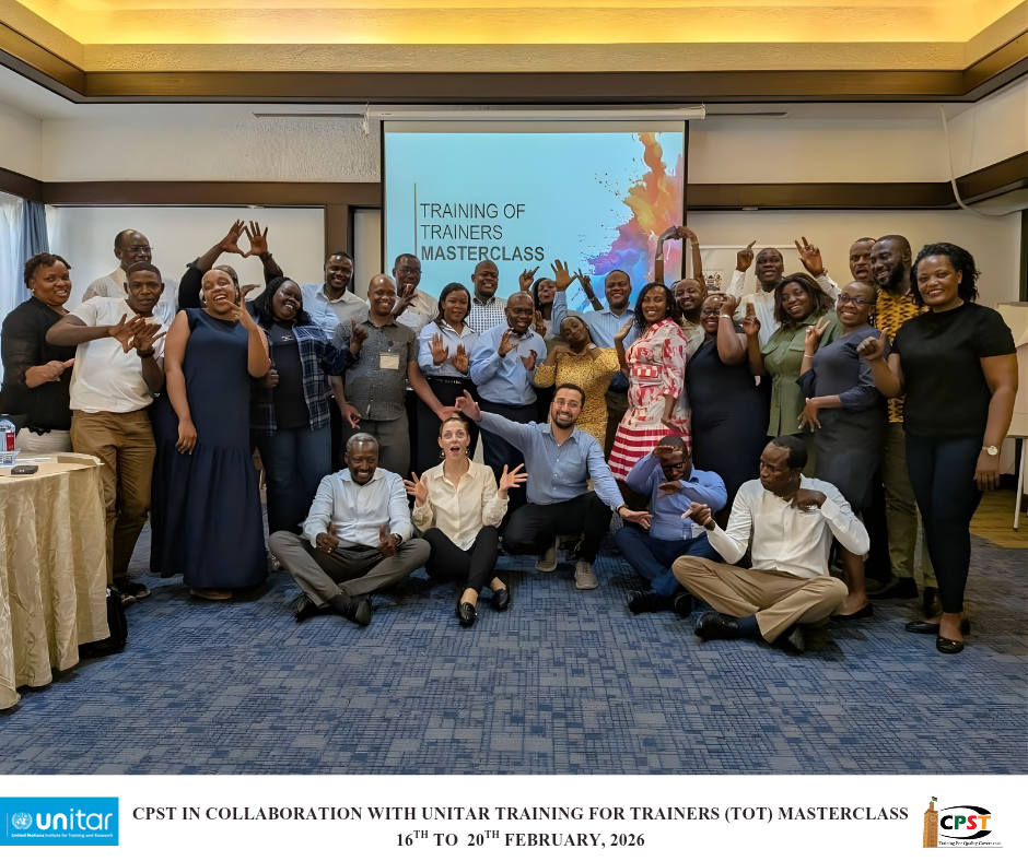 SUCCESSFUL CONCLUSION OF THE 5-DAY TRAINER OF TRAINERS (TOT) MASTERCLASS PROGRAM.