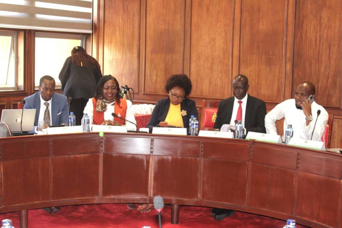 CS BARASA LEADS HER TEAM IN PRESENTING THE 2026 BUDGET POLICY STATEMENTS AS MINING PS IS TURNED AWAY FOR APPEARING WITHOUT CS JOHO