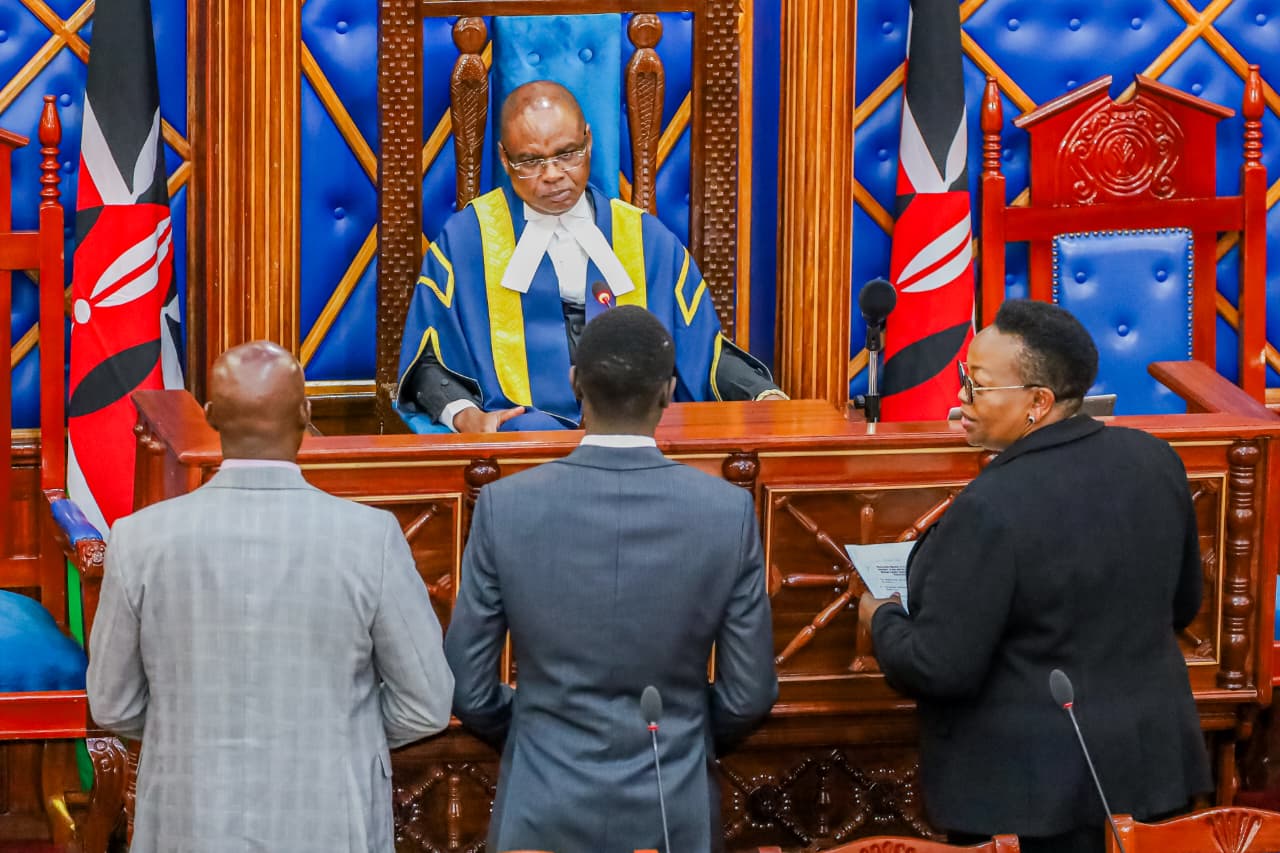 CHEMITEI SWORN IN AS NEW BARINGO SENATOR