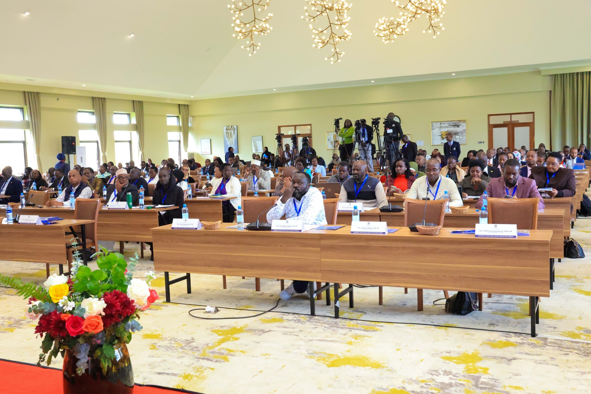 SPEAKER KINGI TALKS TOUGH ON GOVERNORS’ ACCOUNTABILITY AS SENATE RETREAT OPENS