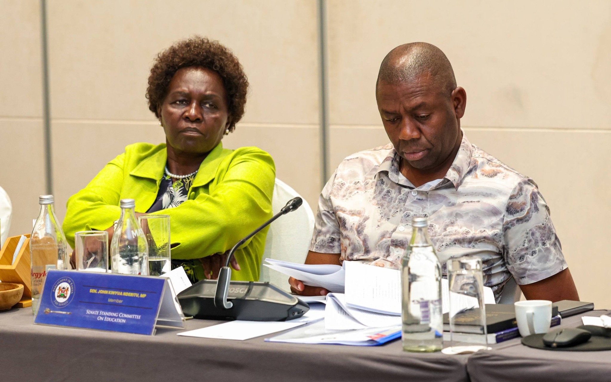 Senate Education Committee holds report writing retreat in Machakos County