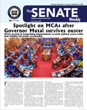 Senate Weekly, Issue No. 0077 ::  Monday, September 1 to Sunday, September 7, 2025