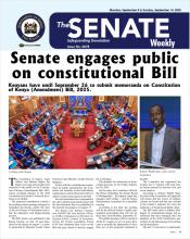 Senate Weekly, Issue No. 0078 ::  Monday, September 8 to Sunday, September 14, 2025