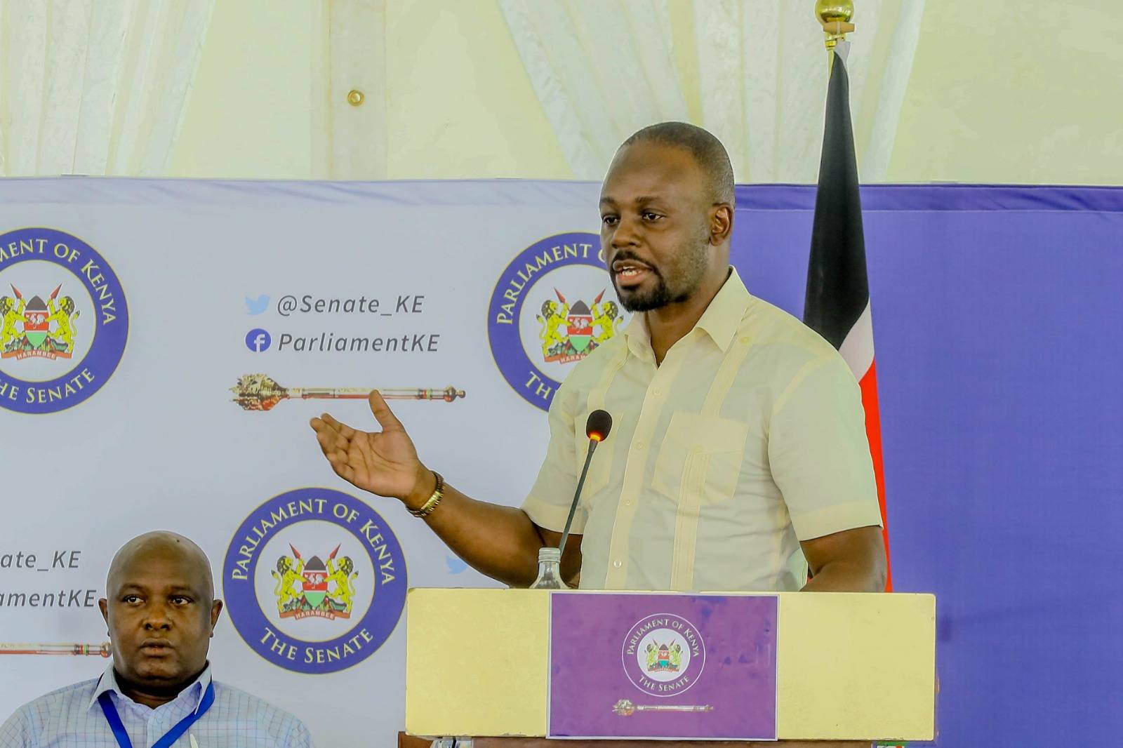 The Senate CPIC Chair Sen. Osotsi proposes scraping of County bursaries